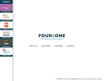 Tablet Screenshot of fourandonegroup.com